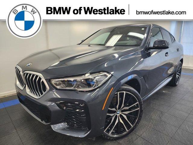 used 2022 BMW X6 car, priced at $59,577