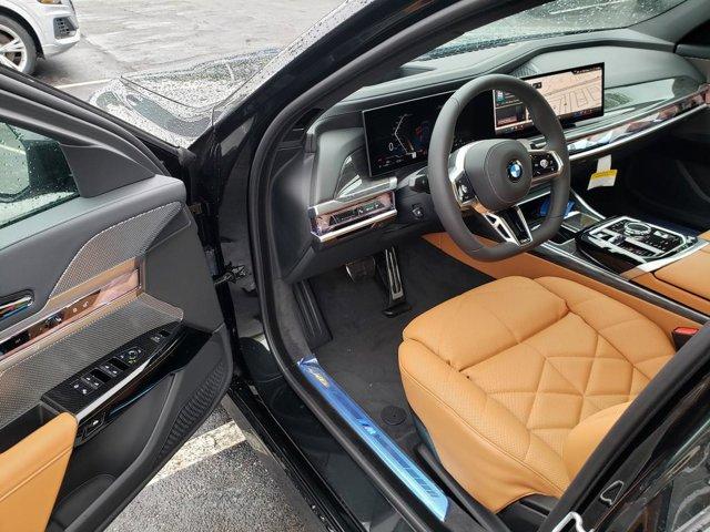 new 2025 BMW 740 car, priced at $104,175