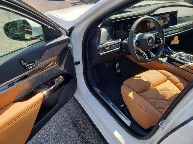 new 2025 BMW 740 car, priced at $104,175