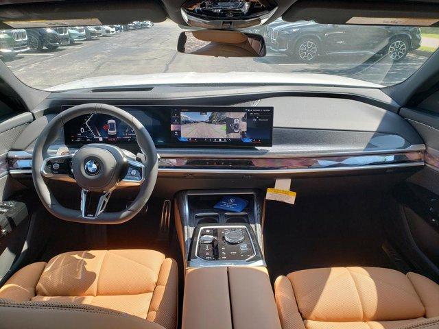 new 2025 BMW 740 car, priced at $104,175
