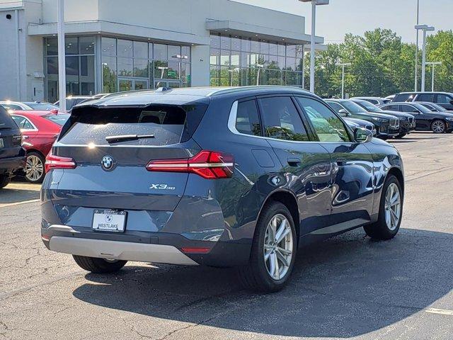 new 2025 BMW X3 car, priced at $53,685