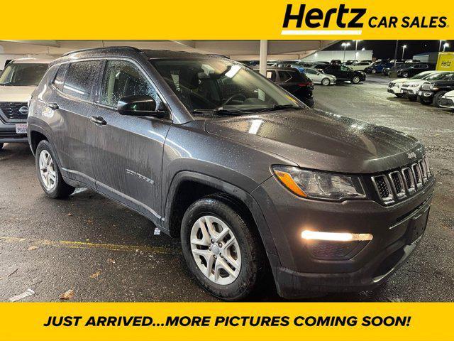 used 2021 Jeep Compass car, priced at $16,015