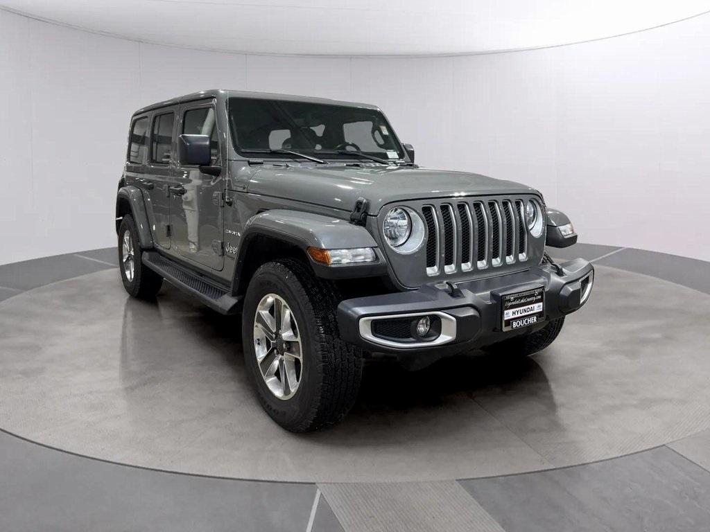 used 2021 Jeep Wrangler Unlimited car, priced at $34,579