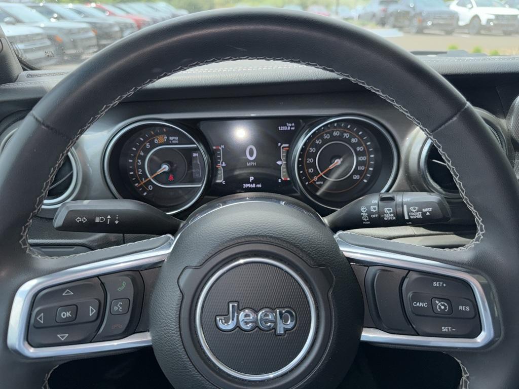 used 2023 Jeep Wrangler car, priced at $34,591