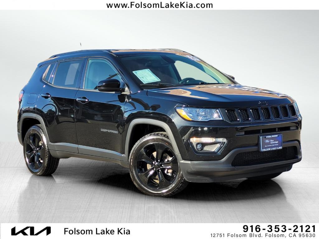 used 2021 Jeep Compass car, priced at $19,614