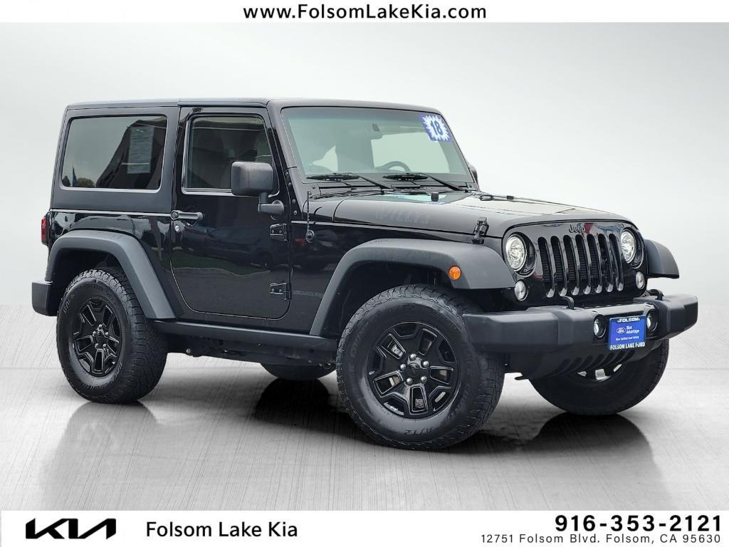 used 2018 Jeep Wrangler JK car, priced at $21,869
