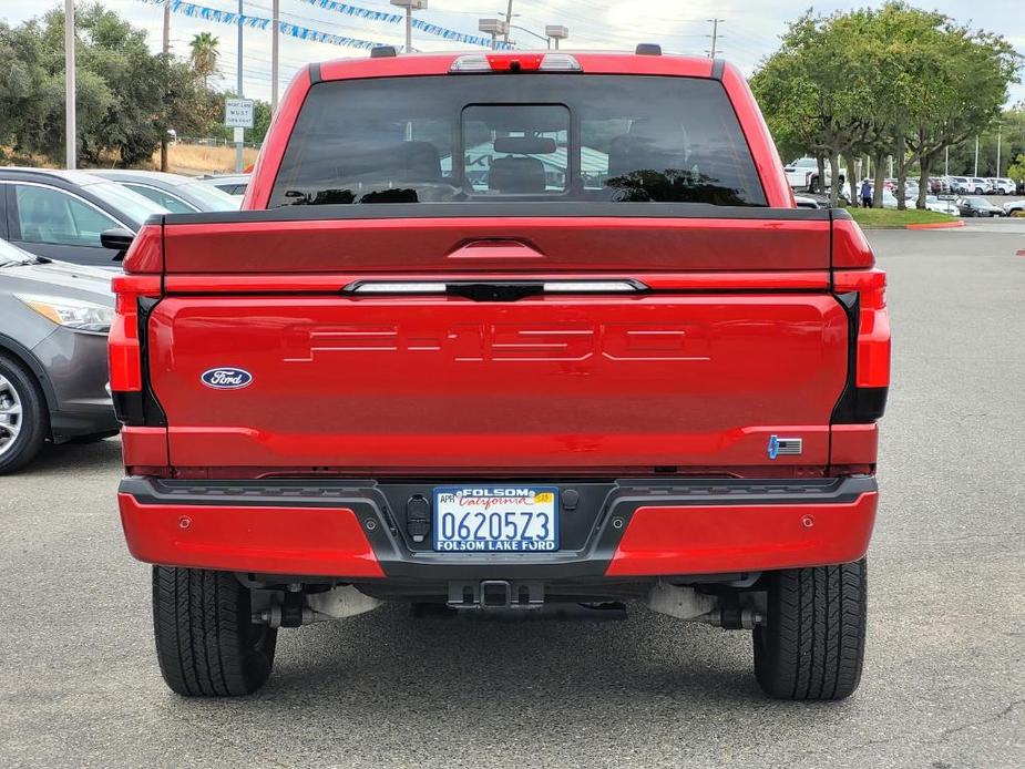 used 2024 Ford F-150 Lightning car, priced at $66,397