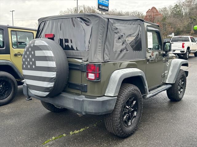 used 2016 Jeep Wrangler car, priced at $19,875