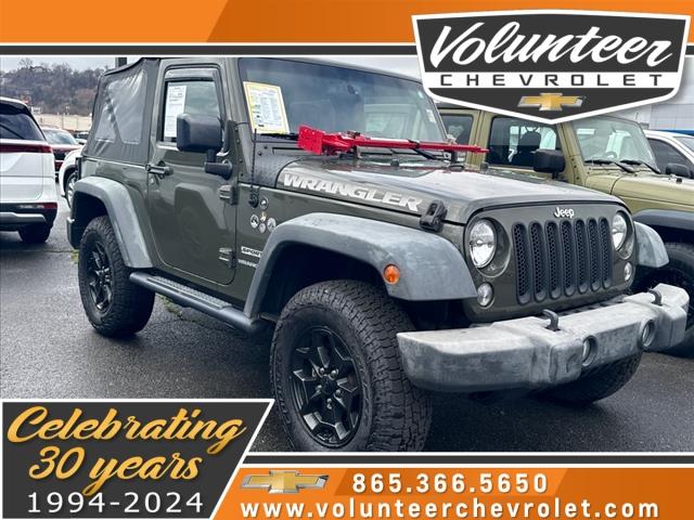 used 2016 Jeep Wrangler car, priced at $19,875