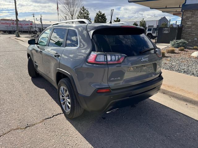 used 2021 Jeep Cherokee car, priced at $14,999