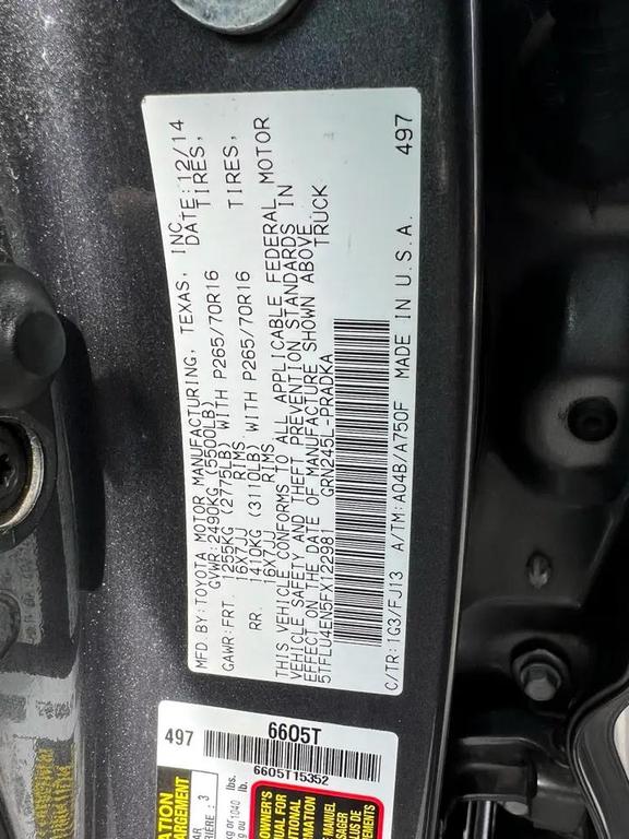 used 2015 Toyota Tacoma car, priced at $22,995