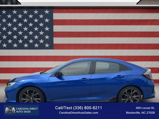 used 2017 Honda Civic car, priced at $18,444