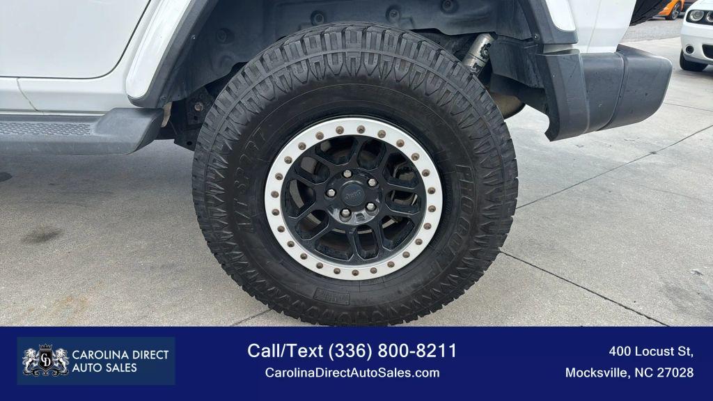 used 2018 Jeep Wrangler Unlimited car, priced at $19,999