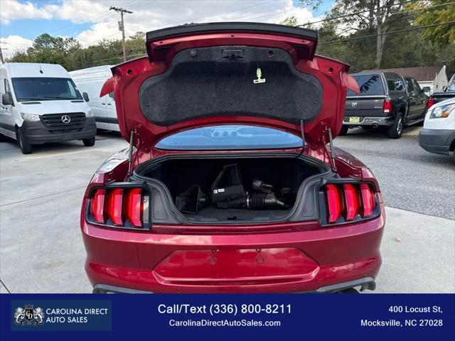 used 2019 Ford Mustang car, priced at $26,777