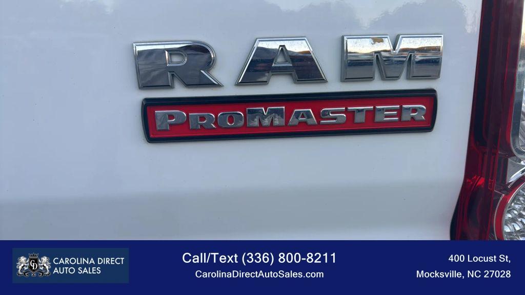 used 2022 Ram ProMaster 2500 car, priced at $25,888