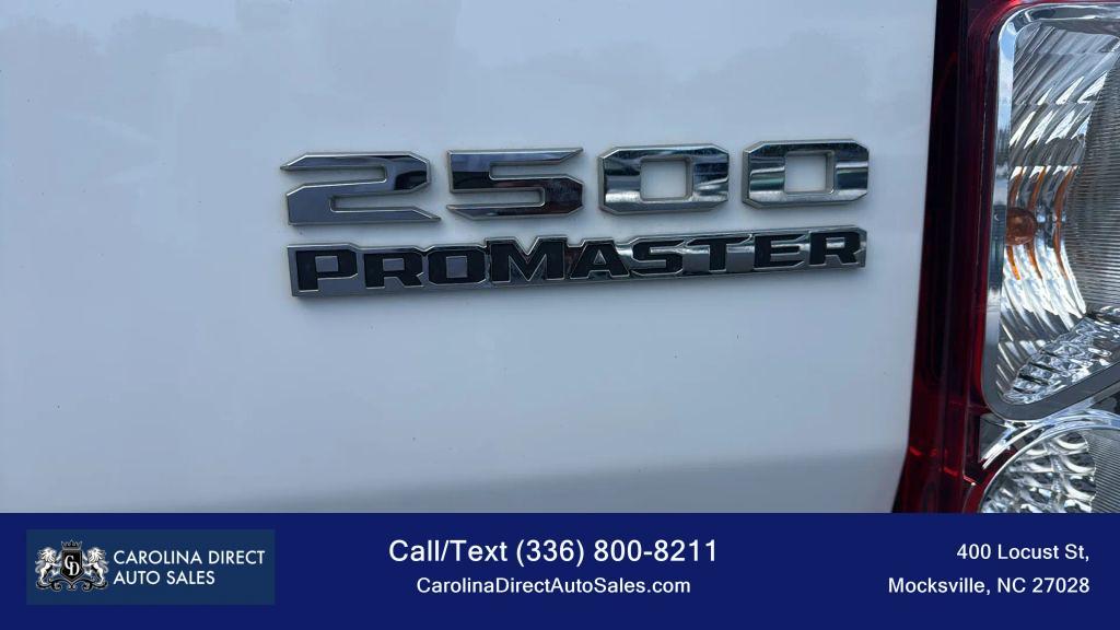 used 2023 Ram ProMaster 2500 car, priced at $24,777