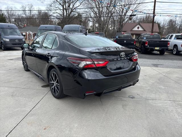 used 2021 Toyota Camry car, priced at $19,555