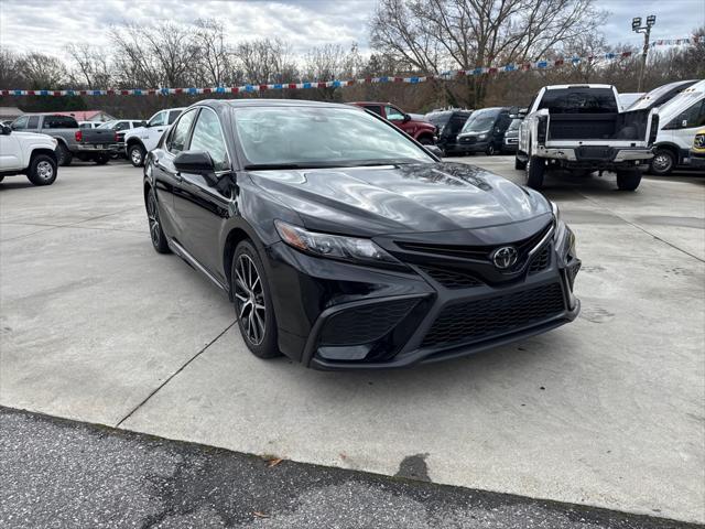 used 2021 Toyota Camry car, priced at $19,555