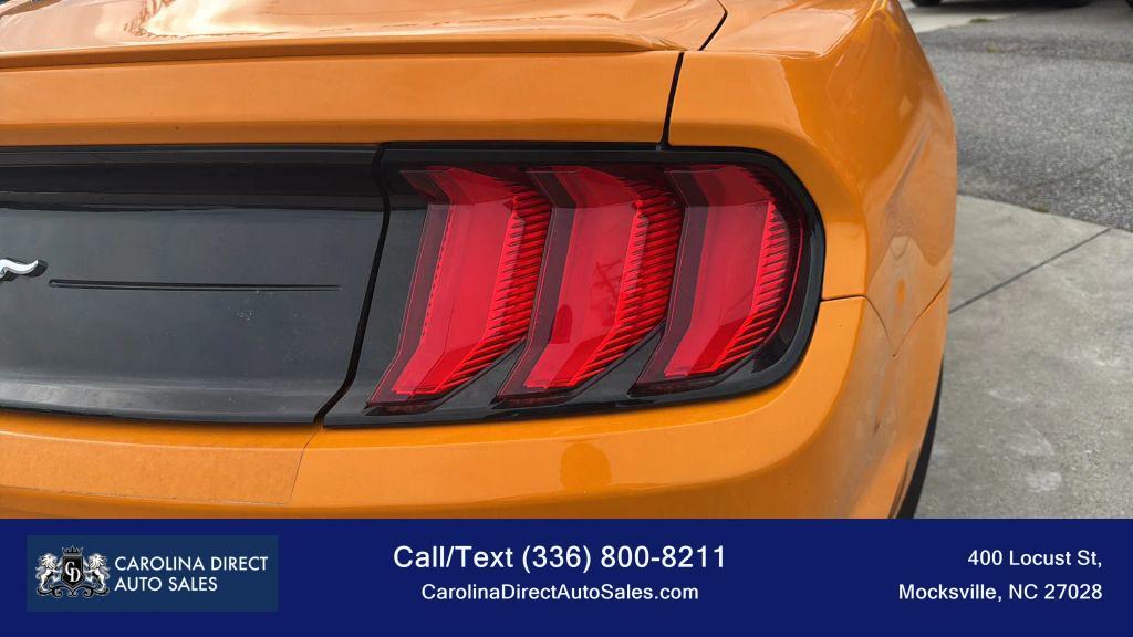 used 2018 Ford Mustang car, priced at $16,999