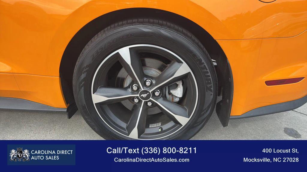 used 2018 Ford Mustang car, priced at $20,777