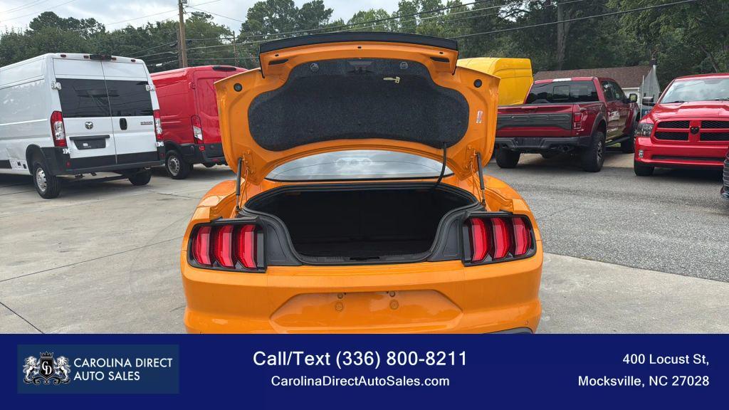 used 2018 Ford Mustang car, priced at $20,777