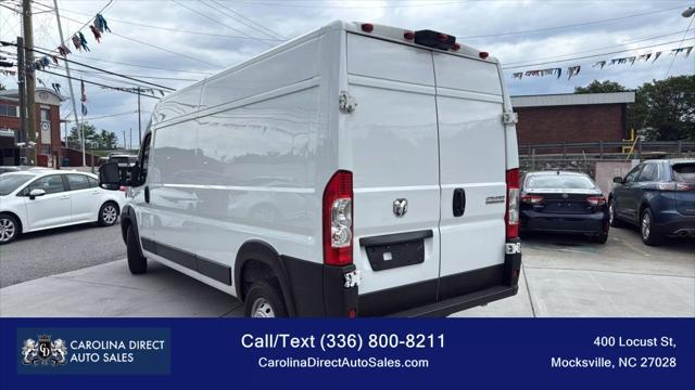 used 2023 Ram ProMaster 2500 car, priced at $28,777