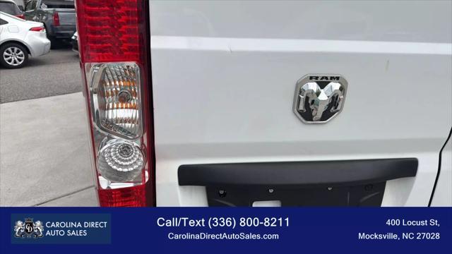 used 2023 Ram ProMaster 2500 car, priced at $28,777