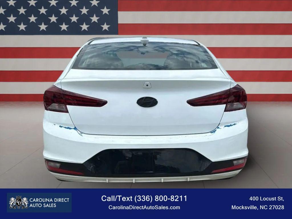 used 2019 Hyundai Elantra car, priced at $9,999