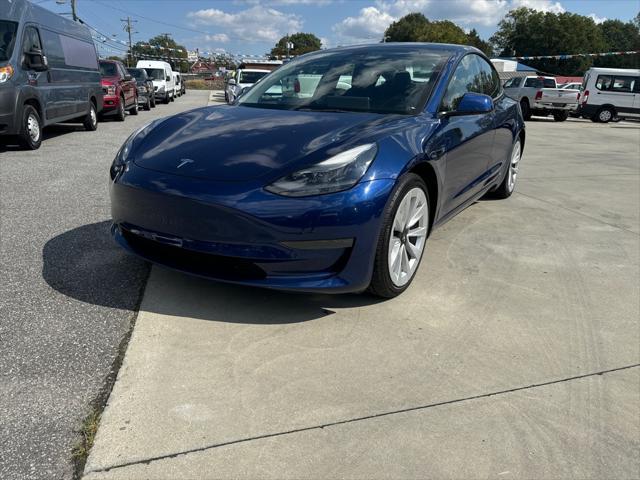 used 2022 Tesla Model 3 car, priced at $25,555