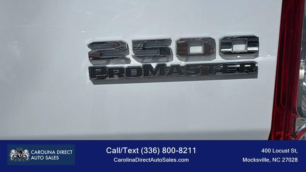 used 2023 Ram ProMaster 2500 car, priced at $24,777