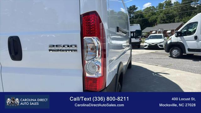 used 2023 Ram ProMaster 2500 car, priced at $26,555