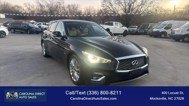 used 2019 INFINITI Q50 car, priced at $19,999