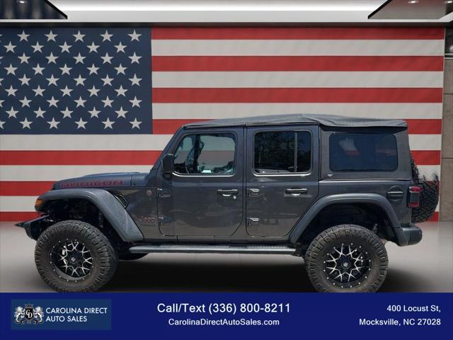 used 2018 Jeep Wrangler Unlimited car, priced at $31,777
