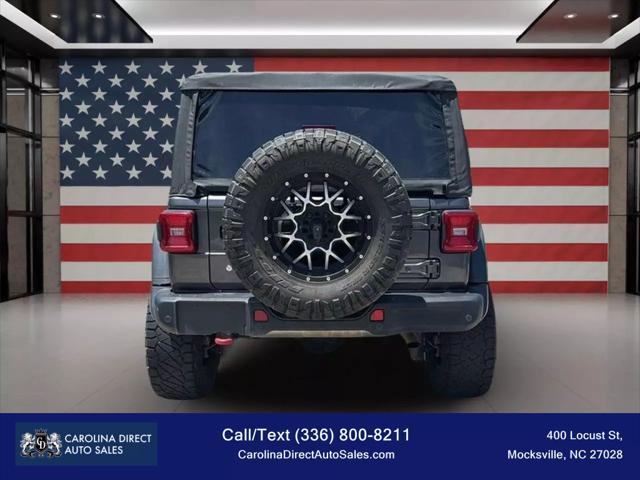 used 2018 Jeep Wrangler Unlimited car, priced at $31,777