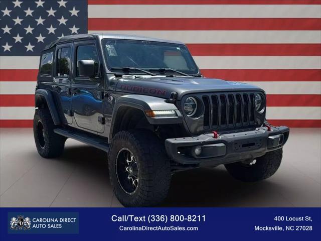 used 2018 Jeep Wrangler Unlimited car, priced at $31,777