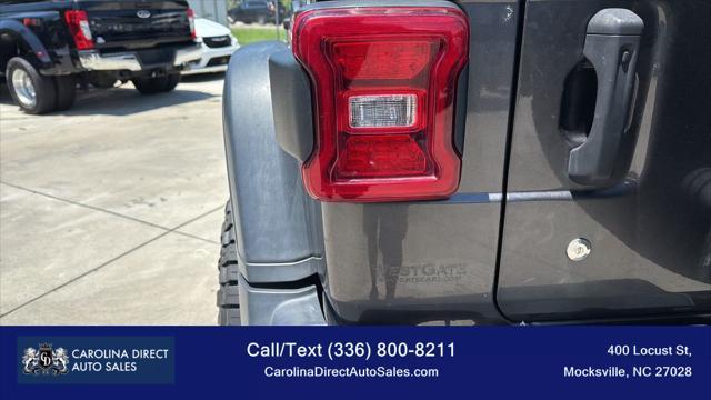 used 2018 Jeep Wrangler Unlimited car, priced at $31,777