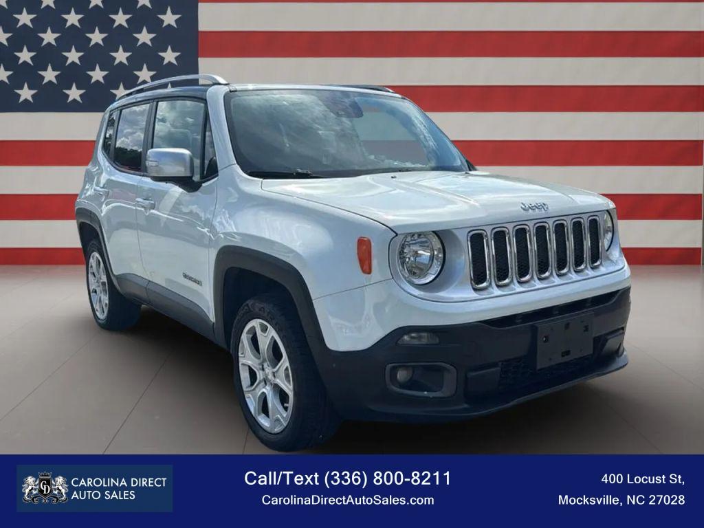 used 2017 Jeep Renegade car, priced at $7,999