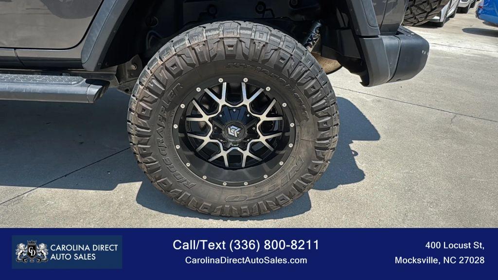 used 2018 Jeep Wrangler Unlimited car, priced at $29,333