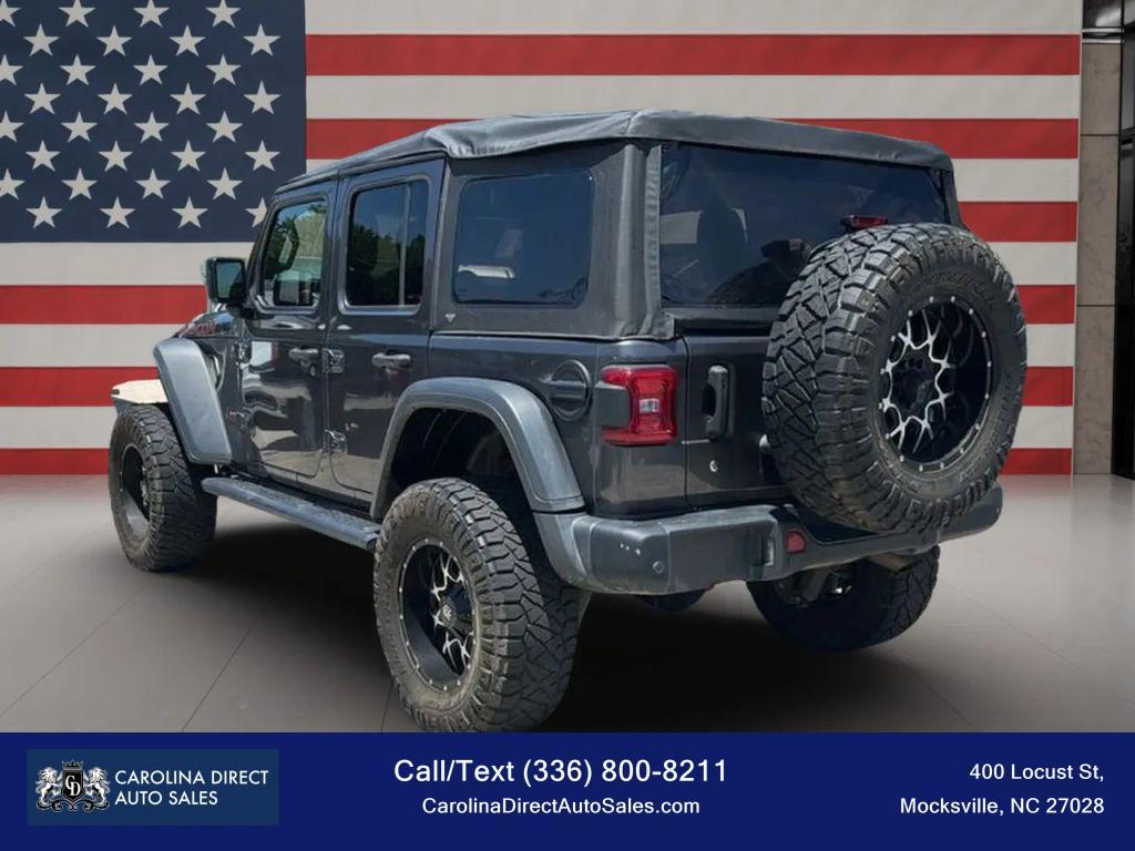 used 2018 Jeep Wrangler Unlimited car, priced at $29,333