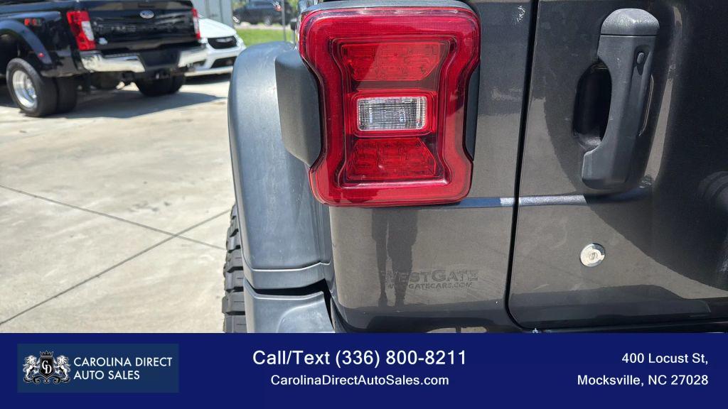 used 2018 Jeep Wrangler Unlimited car, priced at $29,333