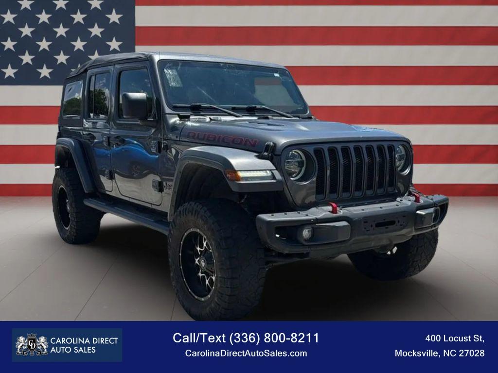 used 2018 Jeep Wrangler Unlimited car, priced at $29,333