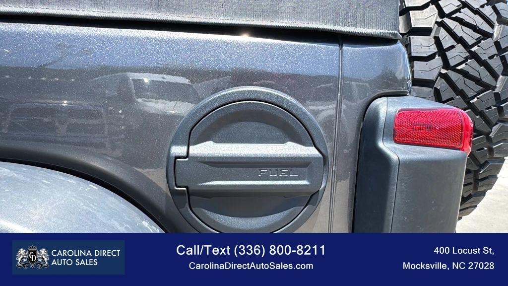 used 2018 Jeep Wrangler Unlimited car, priced at $29,333