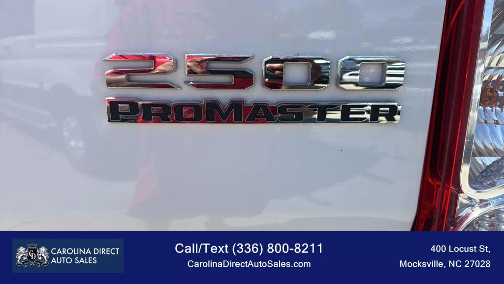 used 2023 Ram ProMaster 2500 car, priced at $27,222