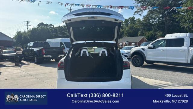 used 2016 Tesla Model X car, priced at $19,777