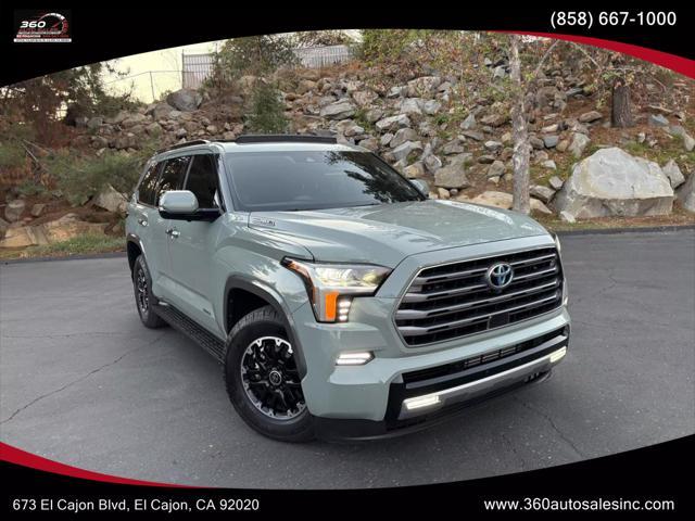 used 2023 Toyota Sequoia car, priced at $69,995