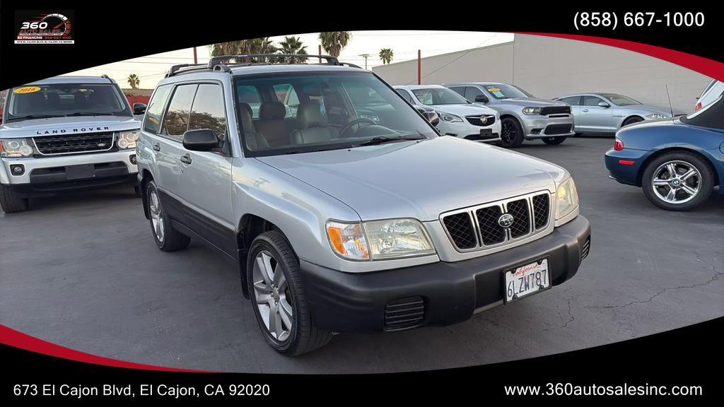 used 2002 Subaru Forester car, priced at $4,995