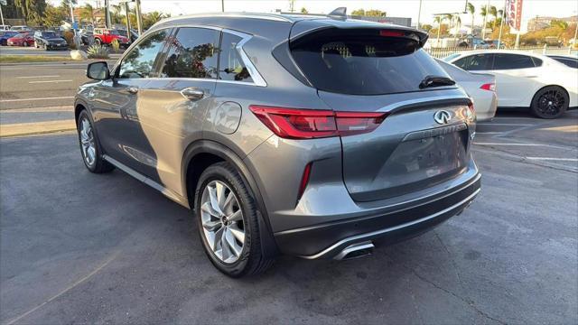 used 2021 INFINITI QX50 car, priced at $17,995