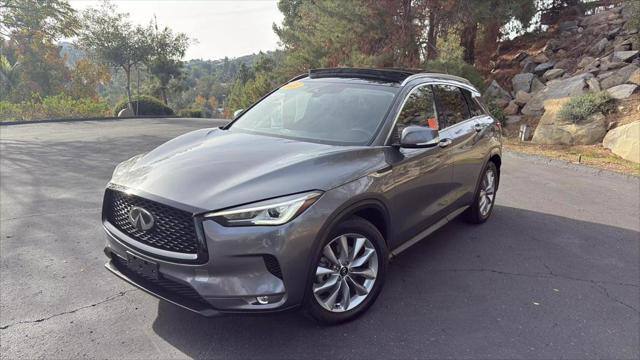 used 2021 INFINITI QX50 car, priced at $17,995