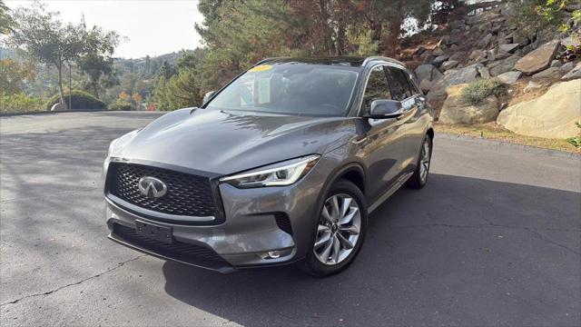 used 2021 INFINITI QX50 car, priced at $17,995