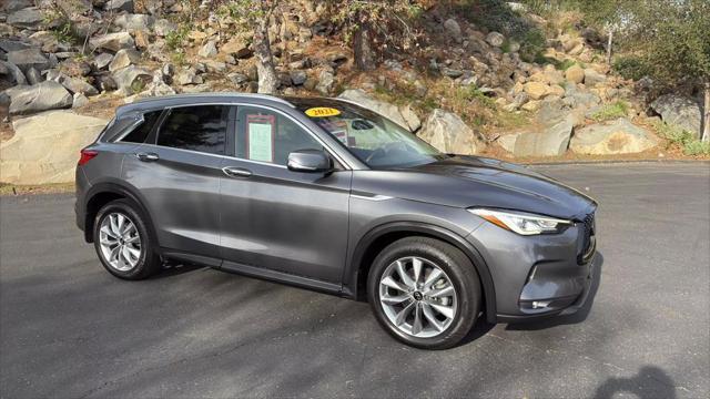 used 2021 INFINITI QX50 car, priced at $17,995